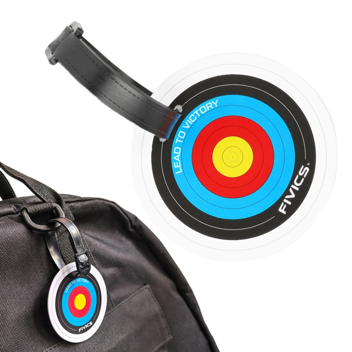 Travel Accessories Target - Unikalny brelok do kluczy w kształcie