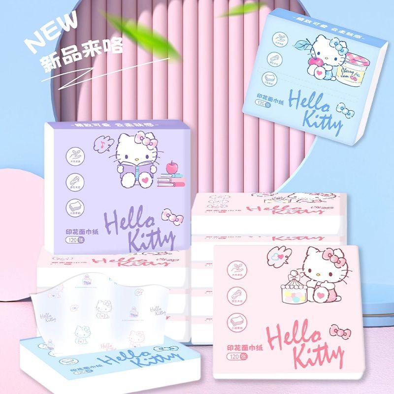 Travel Accessories Gift Set - Nowe chusteczki Hello Kitty w pudełku,
