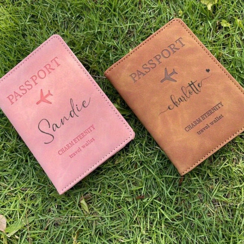Travel Accessories Gifts For Her - Spersonalizowane etui na paszport podróżny, etui