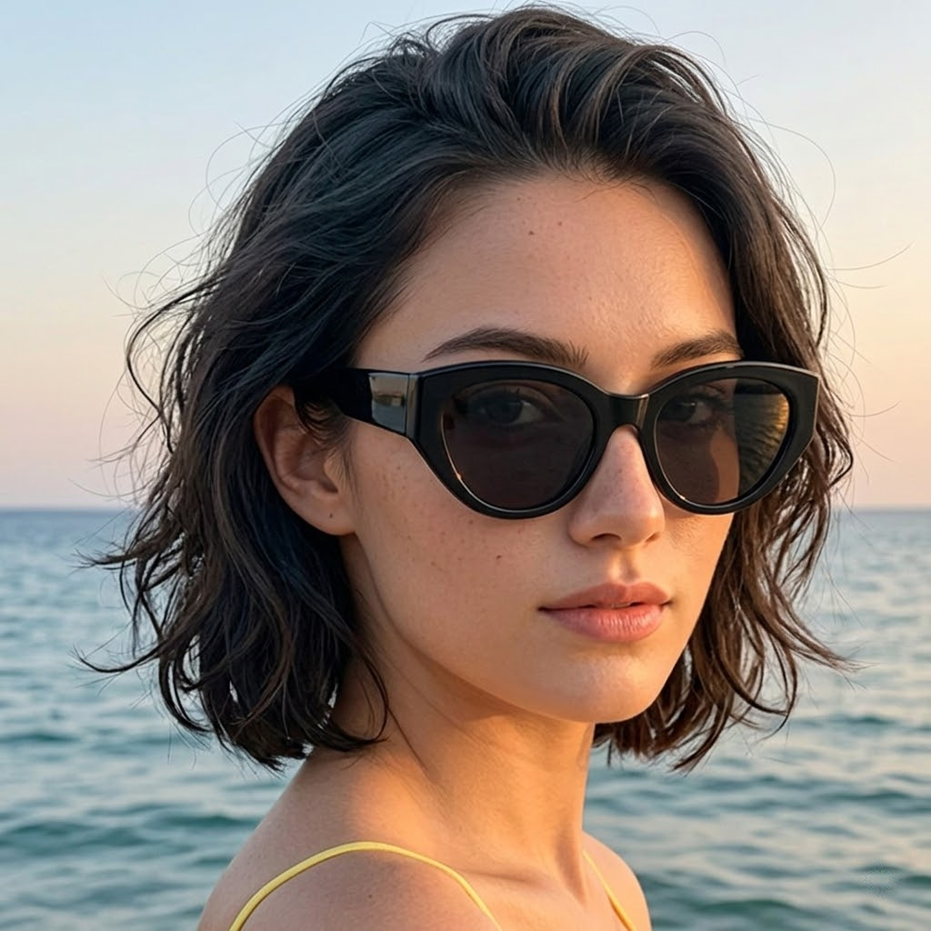 Travel Accessories Luxury - Damskie Męskie Klasyczne Okulary Przeciwsłoneczne Kocie