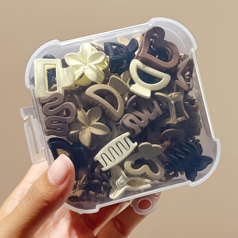 Travel Accessories For 10 Year Old Girl - 5/10/20/30 szt. Beżowe, mieszane klipsy, urocze