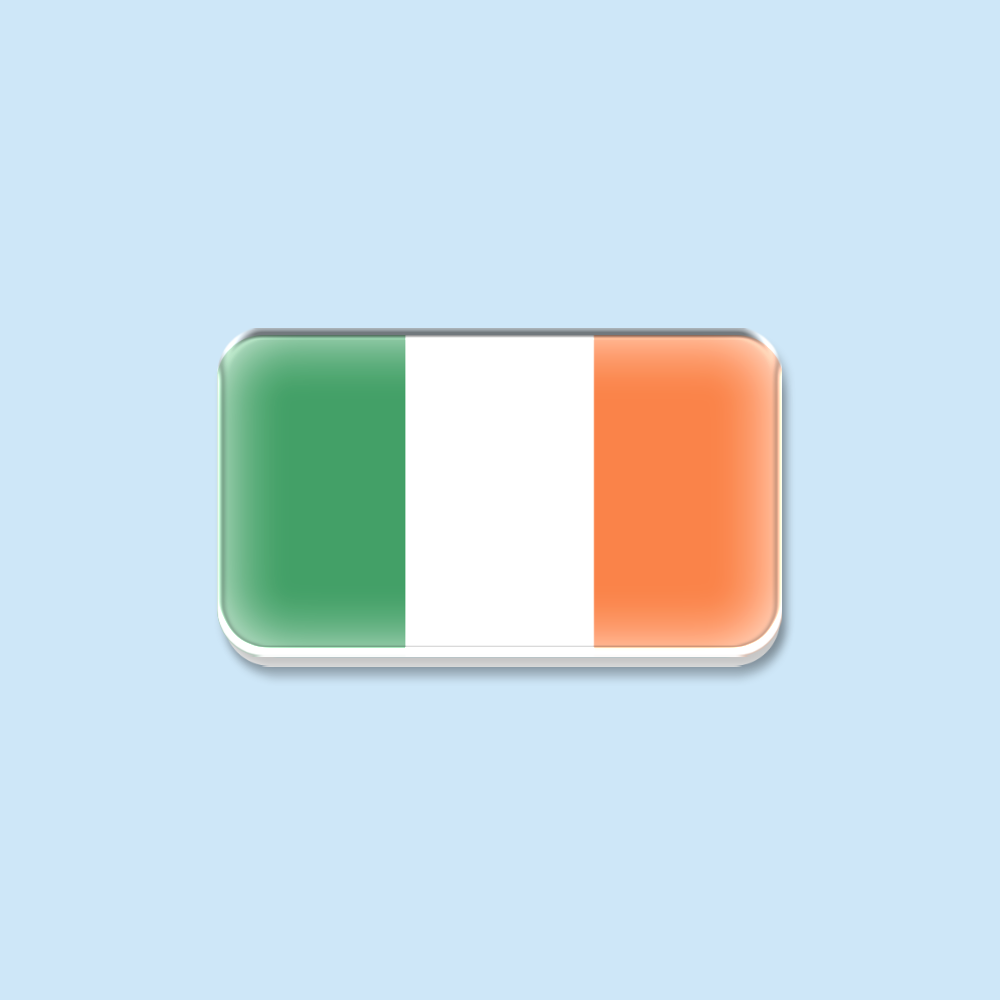 Akrylowa broszka z flagą Irlan – Travel Accessories Ireland recenzja i cena