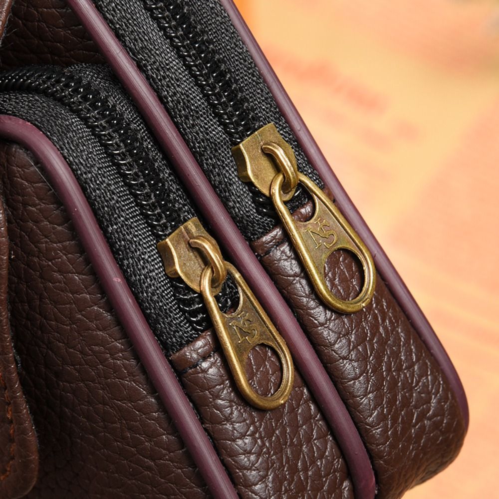 Męska saszetka biodrowa z PU s – Travel Accessories Leather recenzja i cena