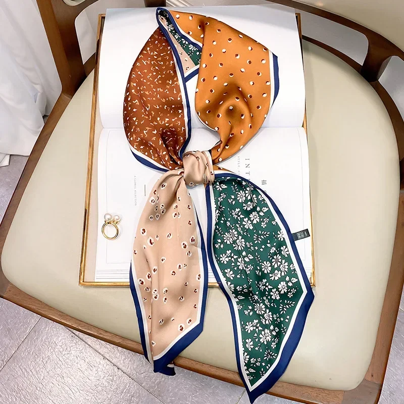 Wąski szalik z nadrukiem, w kr – Travel Accessories Luxury recenzja i cena