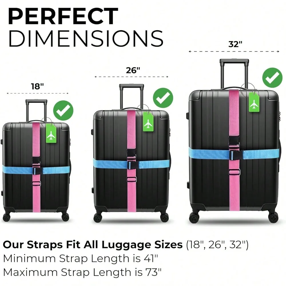 Zestaw pasków do bagażu z zawi – Travel Accessories Gift Set recenzja i cena