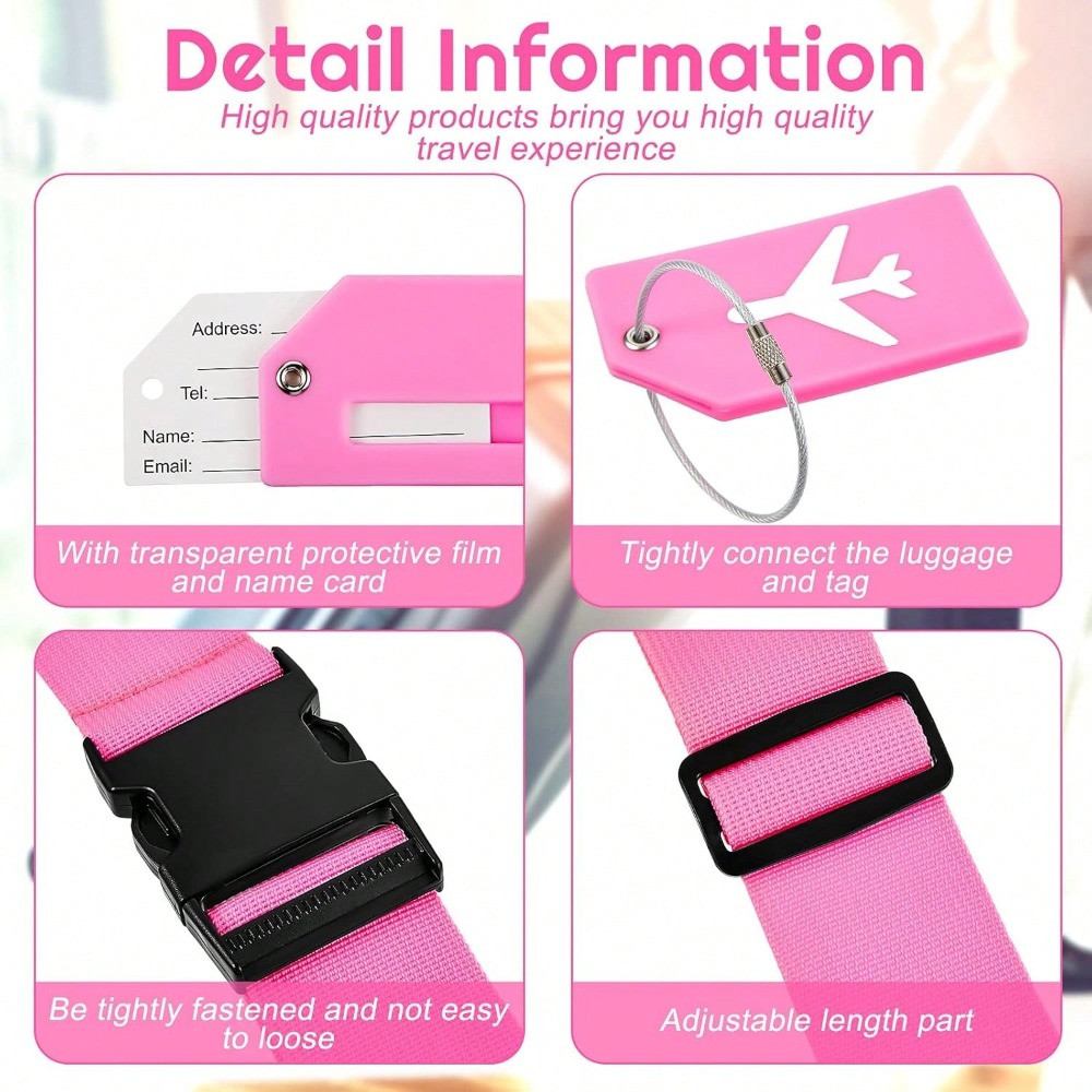 Zestaw pasków do bagażu z zawi – Travel Accessories Gift Set recenzja i cena
