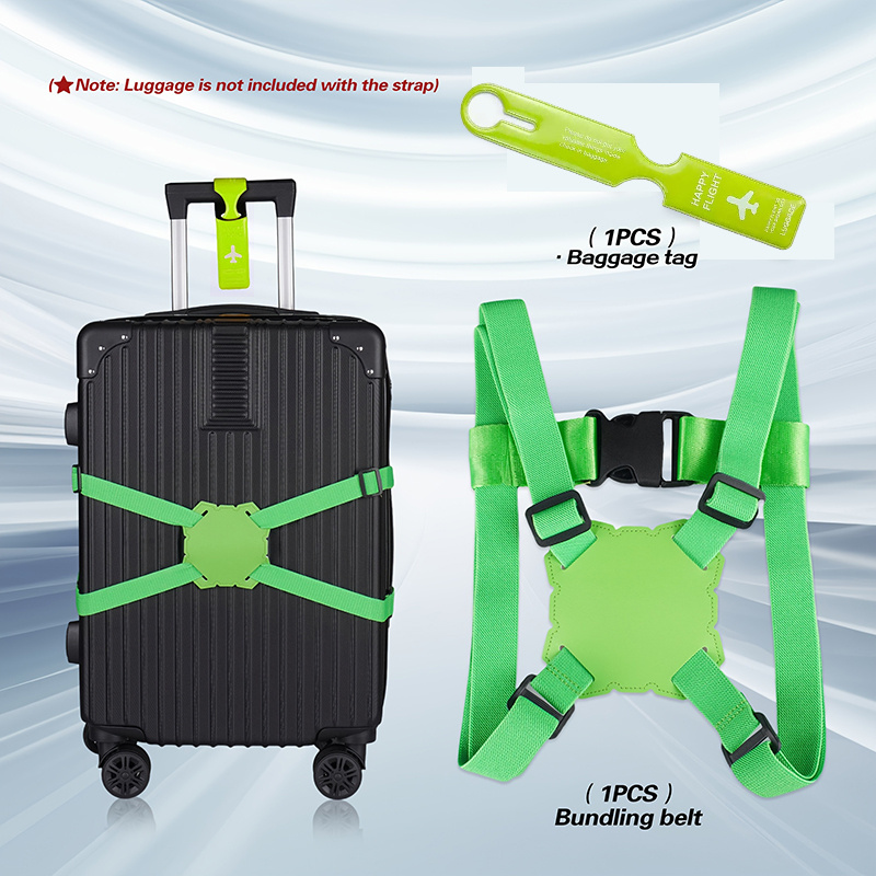 Zestaw 2 pasków do bagażu + za – Travel Accessories Gift Set recenzja i cena
