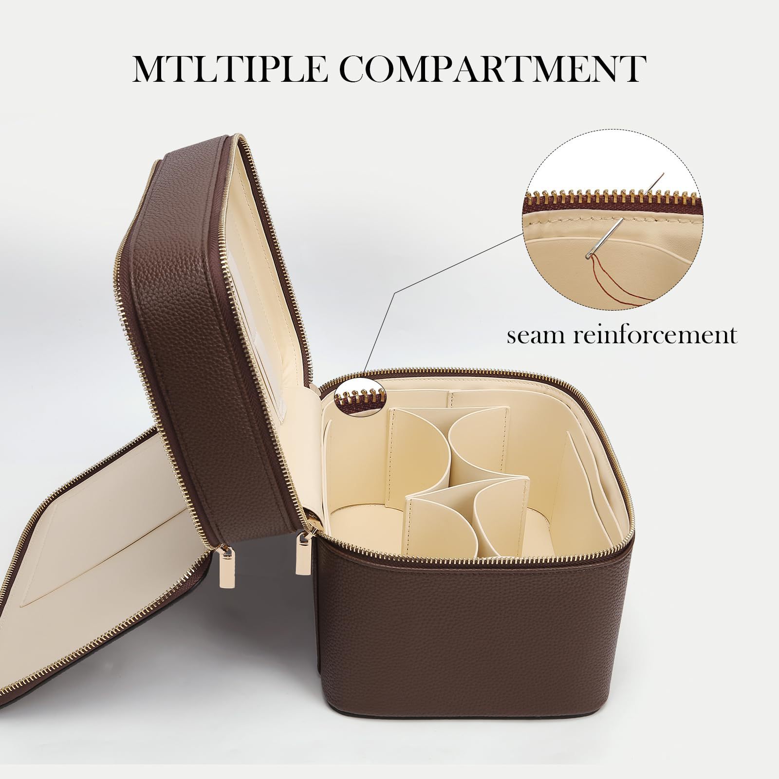 Duża, dwuwarstwowa, luksusowa  – Travel Accessories Leather recenzja i cena