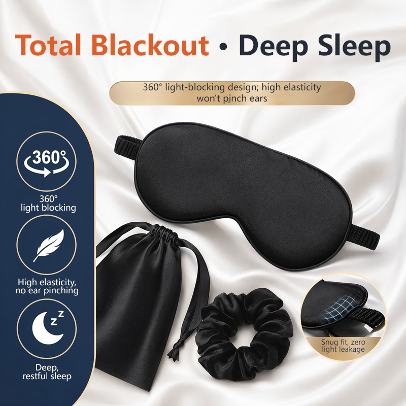 Zestaw 3 jedwabnych maseczek n – Travel Packing Accessories recenzja i cena