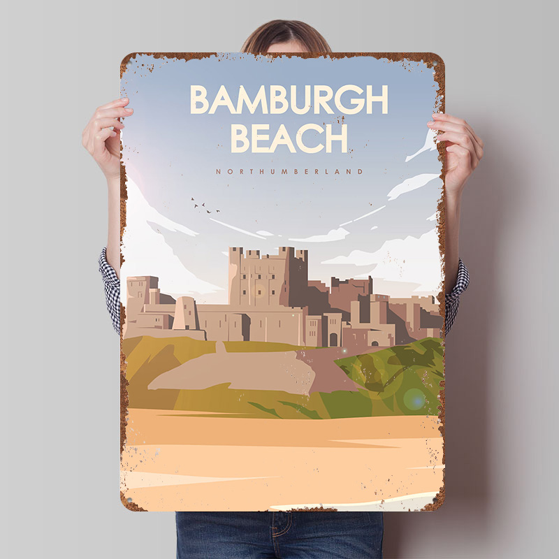 Plakat Podróżniczy Bamburgh Be – Travel Accessories For Europe recenzja i cena
