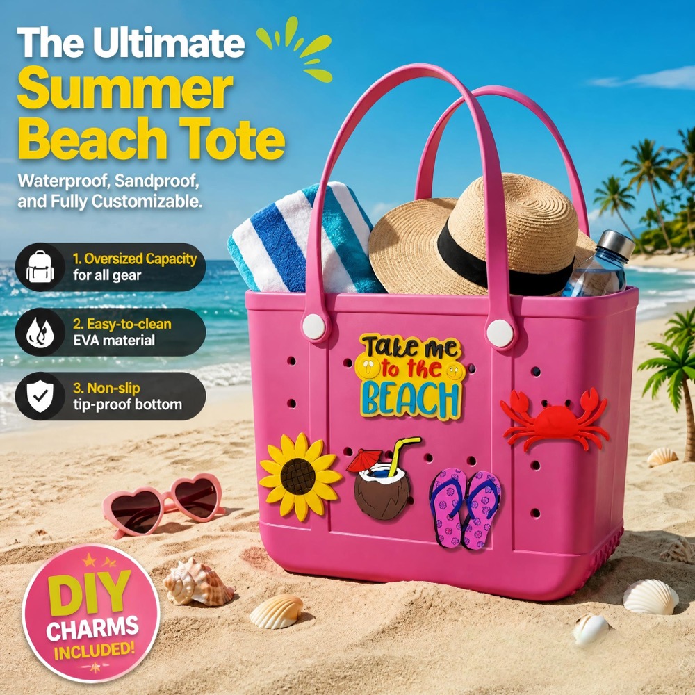 Damska, duża, gumowa torba pla – Travel Packing Accessories recenzja i cena