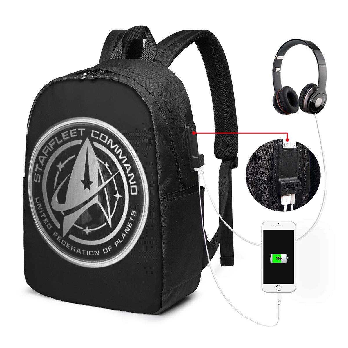 Plecak Star Trek, serial scien – Travel Packing Accessories recenzja i cena