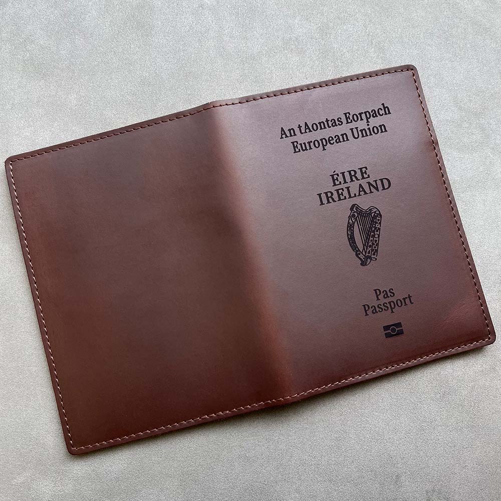 Spersonalizowana skórzana irla – Travel Accessories Ireland recenzja i cena