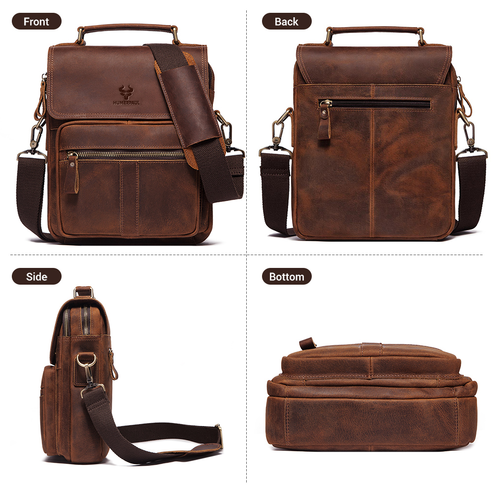 HUMERPAUL Męska torba na ramię – Travel Accessories Luxury recenzja i cena