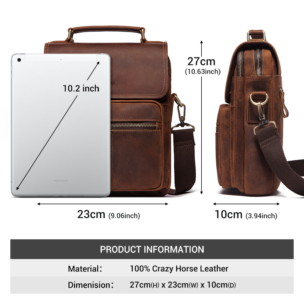 HUMERPAUL Męska torba na ramię – Travel Accessories Luxury recenzja i cena